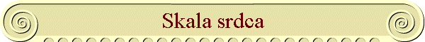 Skala srdca